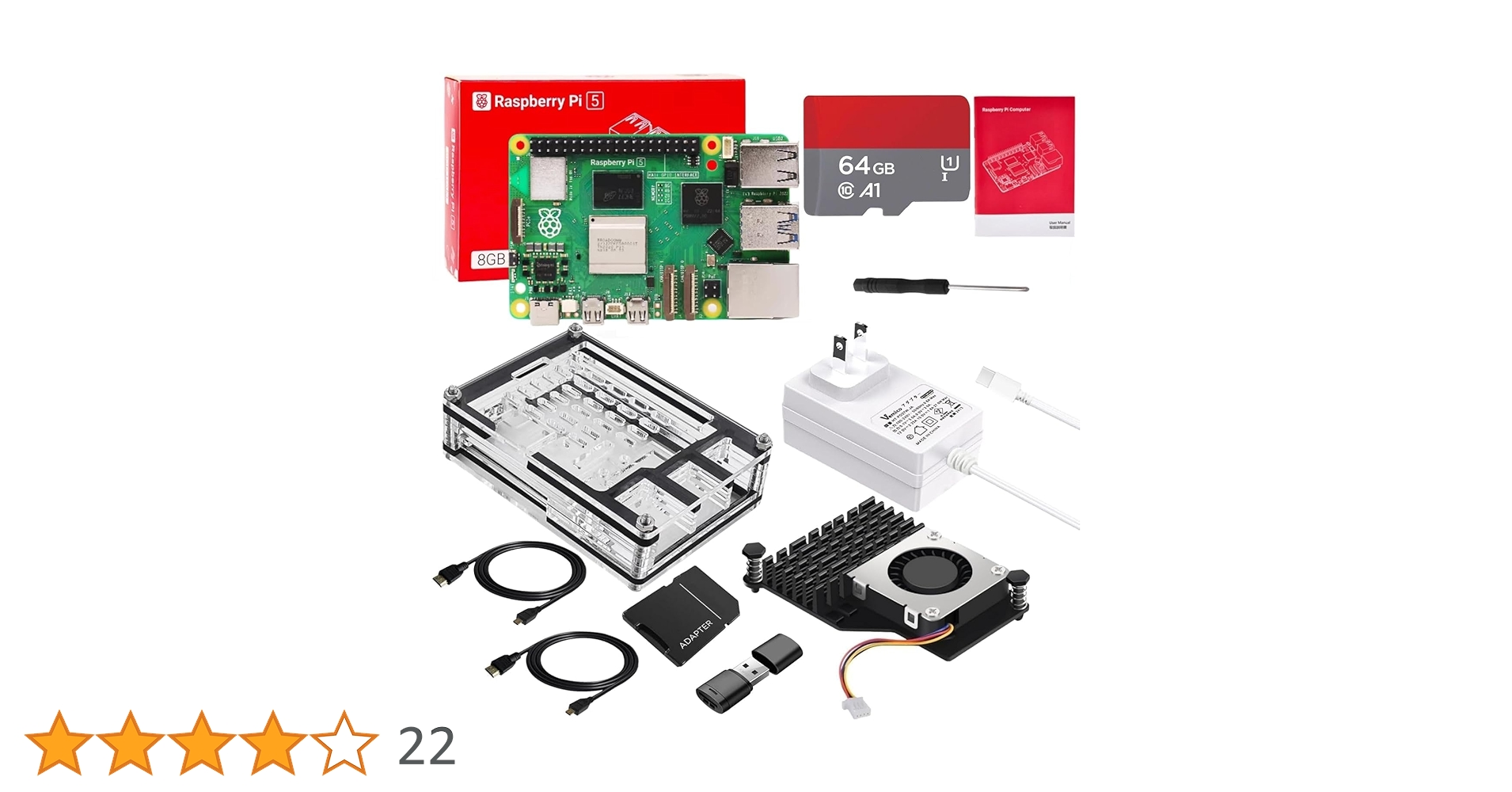 Raspberry Pi 5 8GBキット 64GBメモリカード 技適済み 71lfVLifU2L.jpg_BO30,255,255,